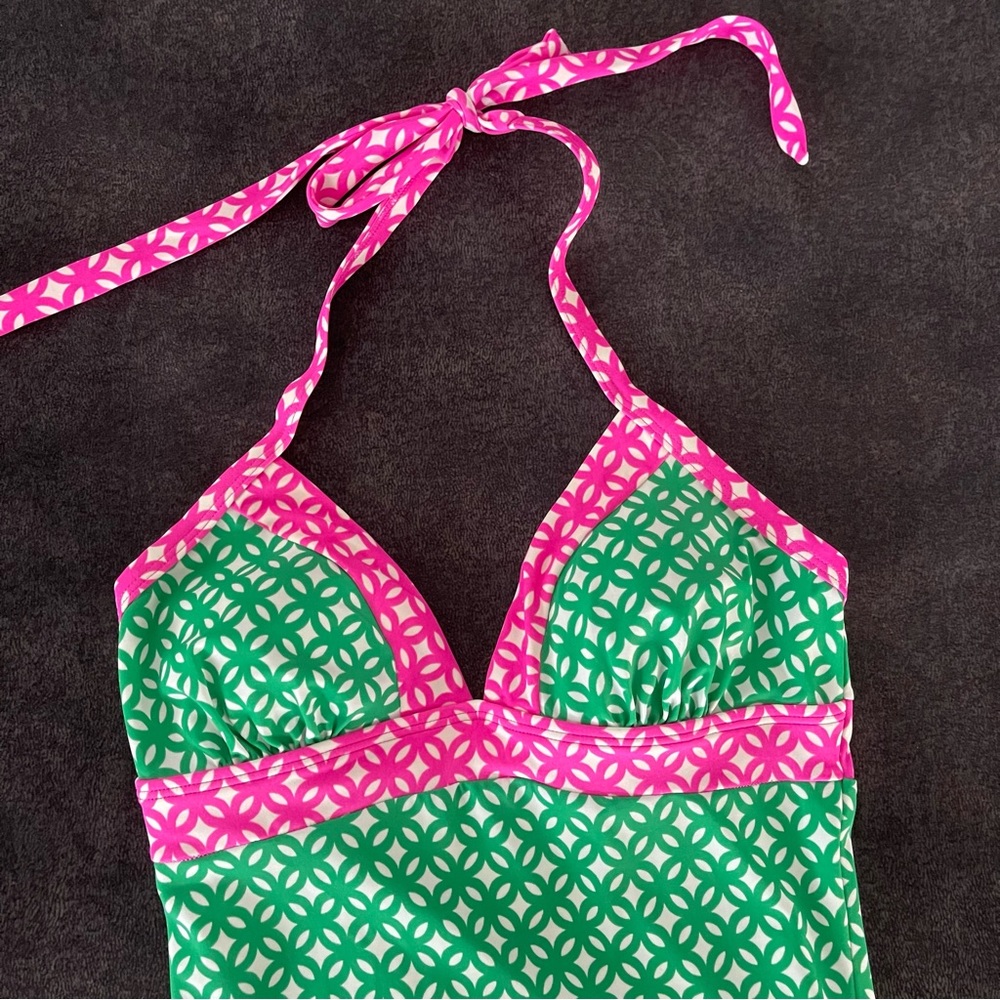 Boden Halter One Piece Swimsuit